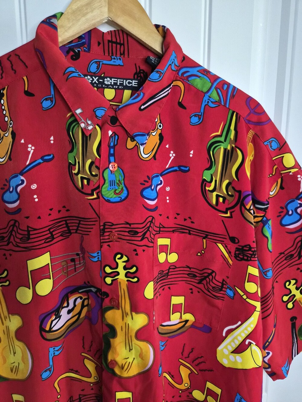 XL Box Office Music Instruments Shirt Jazz Orquestra Teacher Festival Party Casu